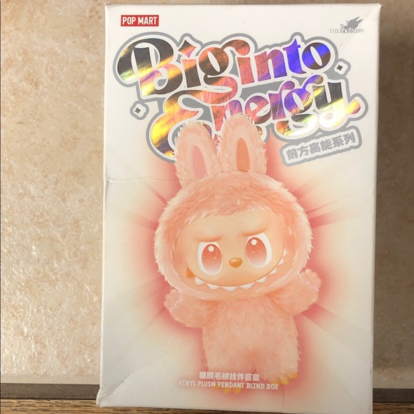 Pop Mart Big Into Energy LaBubu BLIND BOX NOT OPENED Authentic NEW in Box